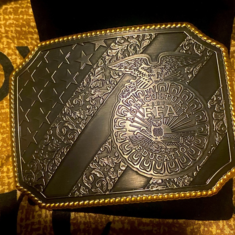 FFA (Future Farmers of America) belt buckle